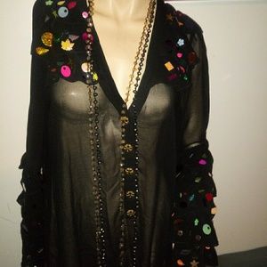 Hand decorated Blouse